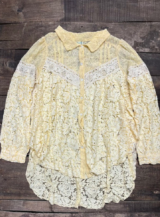 Floral Medley Lace Top