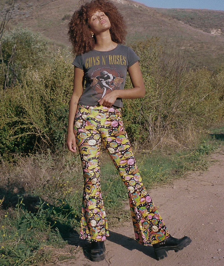 Disco Funk Velvet Flares