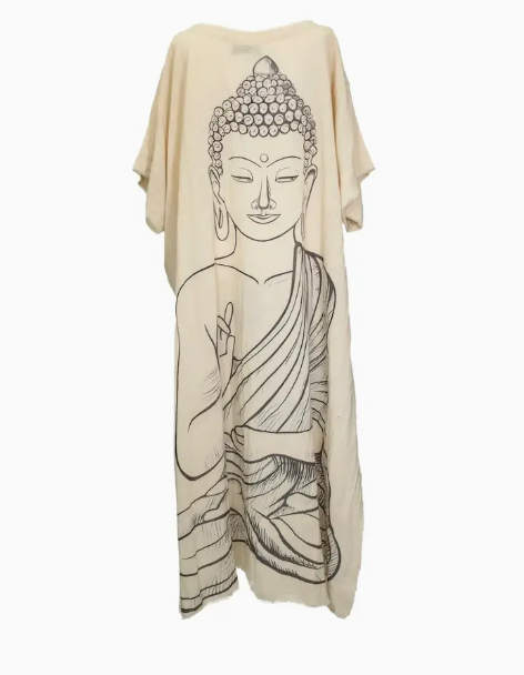 Buddha Hi-Lo Tunic Top
