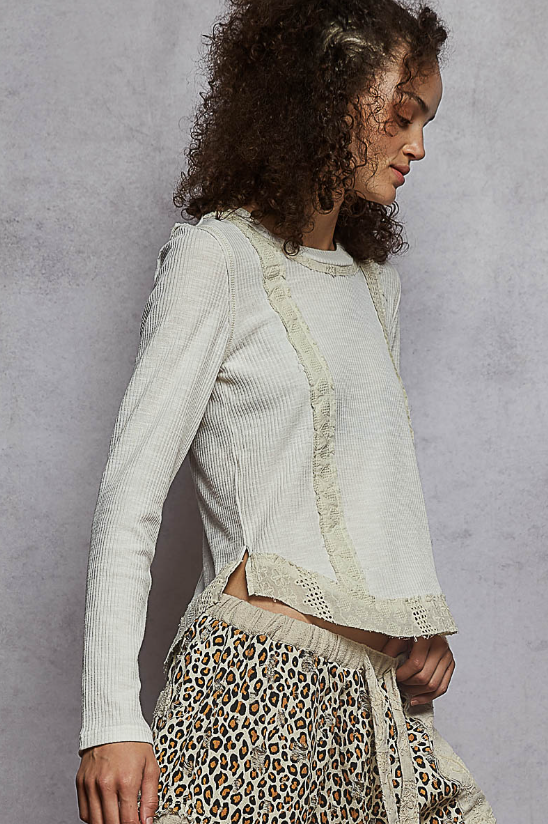 Down the Line Ribbed Top