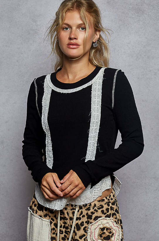 Down the Line Ribbed Top