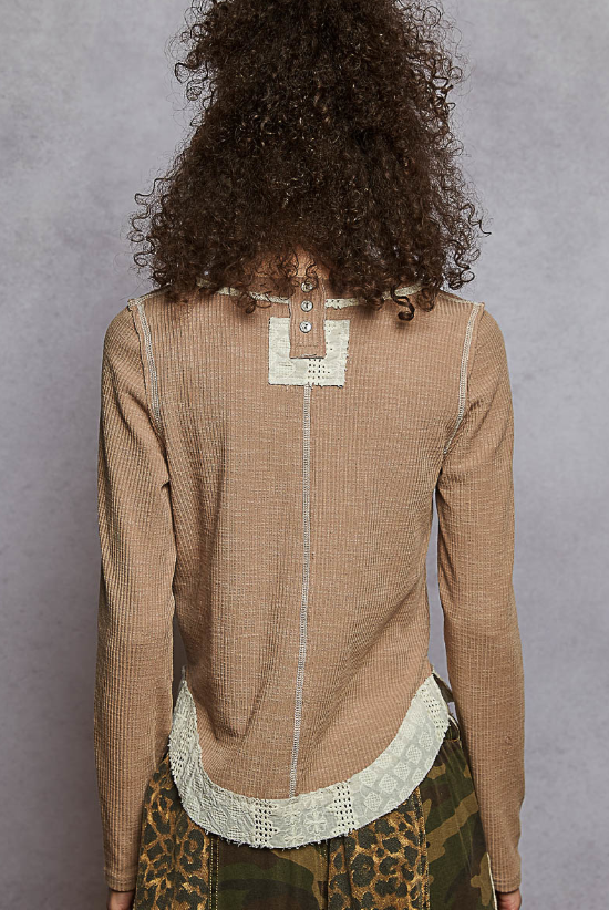 Down the Line Ribbed Top