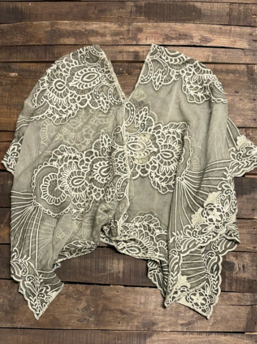 Garden Bliss Poncho
