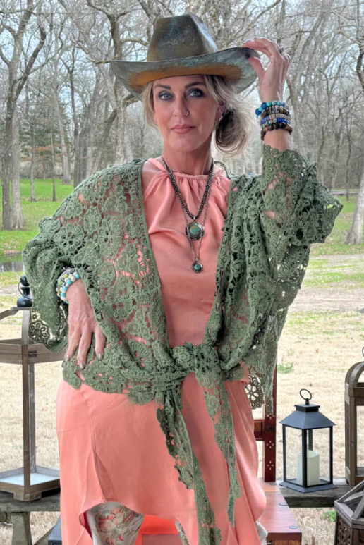 Garden Dreams Crochet Wrap