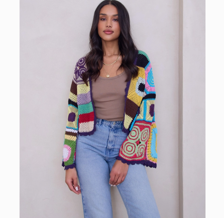 Brighter Days Handmade Cardigan