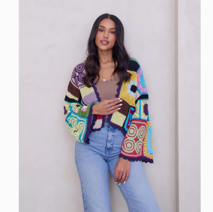 Brighter Days Handmade Cardigan