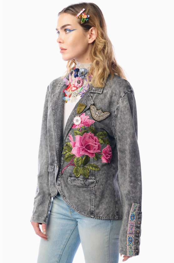 Madame French Terry Blazer