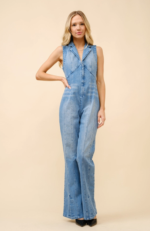 Lady Blue Jumpsuit