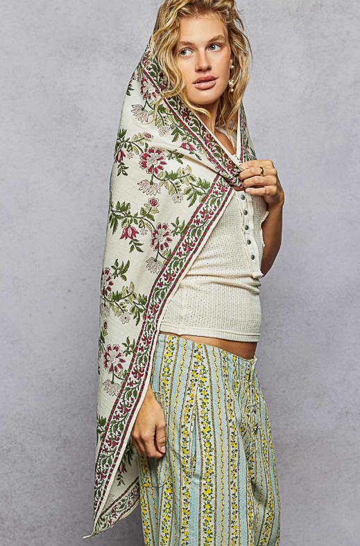 Block Printed Scarves