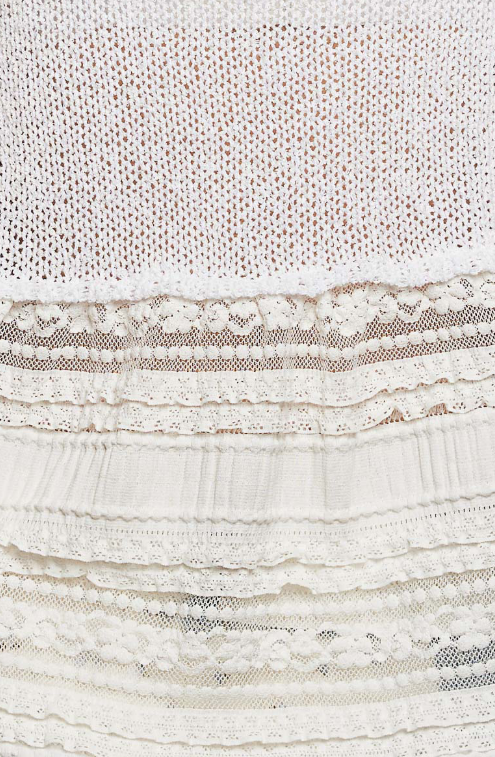 French Countryside Lace & Crochet Top