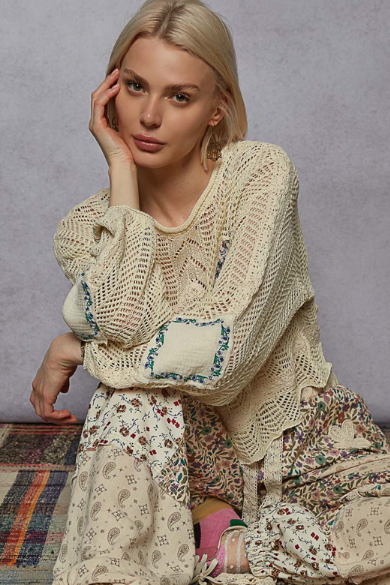 Three Little Birds Crochet Top