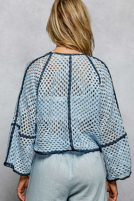 Seaside Crochet Cardigan