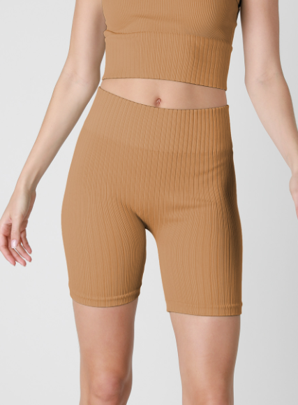 Ribbed Biker Shorts *Final Sale*