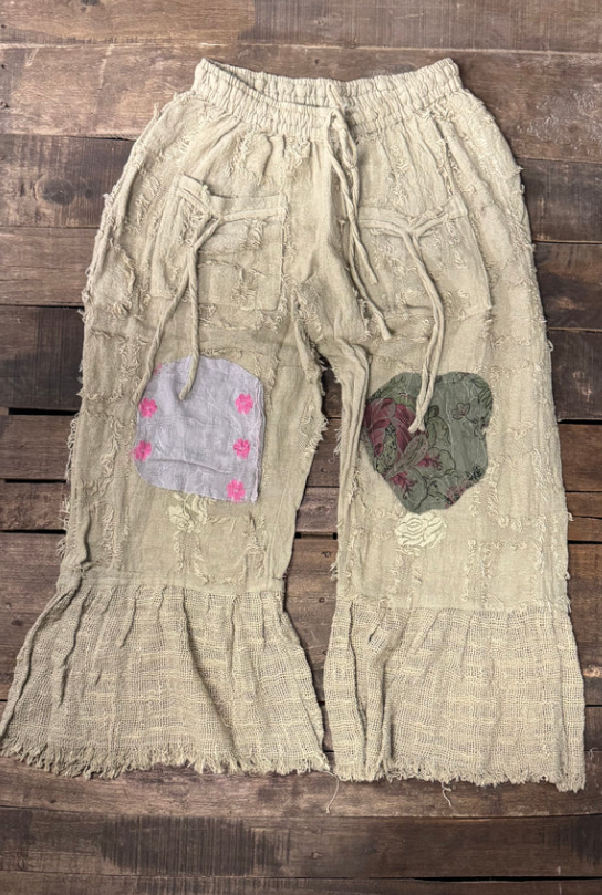 Moonmoss Ruffle Pants