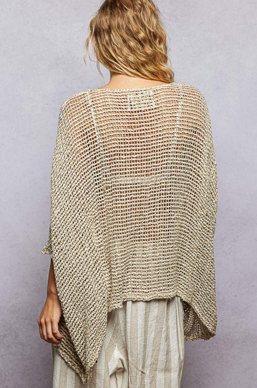 Silk Knit Top