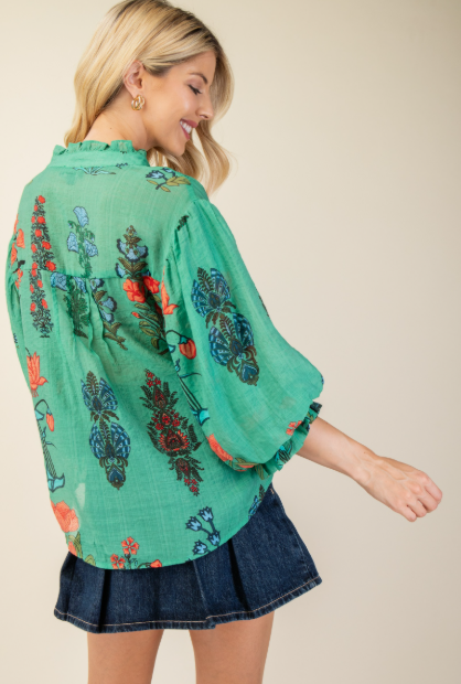 Sweet On You Floral Top