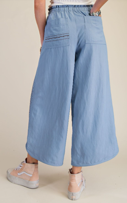 Slow Ride Embroidered Pants