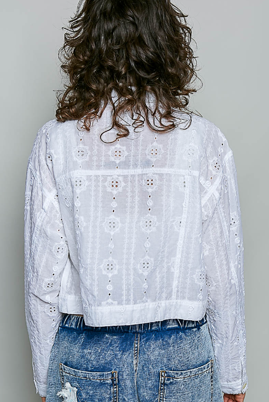 Dreamer Girl Eyelet Jacket