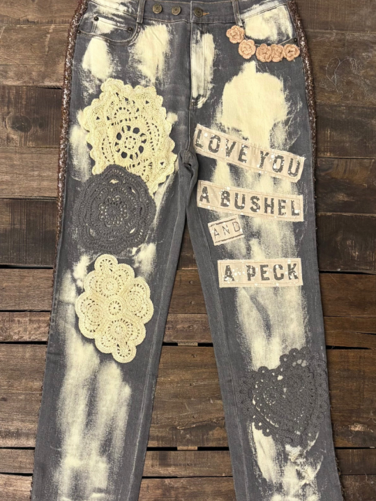 Full Of Love Jeans -Vintage Black