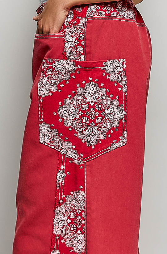 Bandana Twill Pants