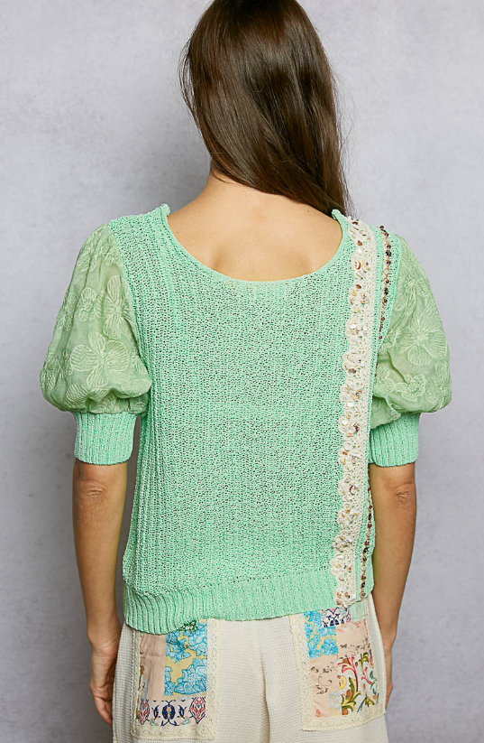 Short Sleeve Sweater Tops*Doorbuster*Final Sale*