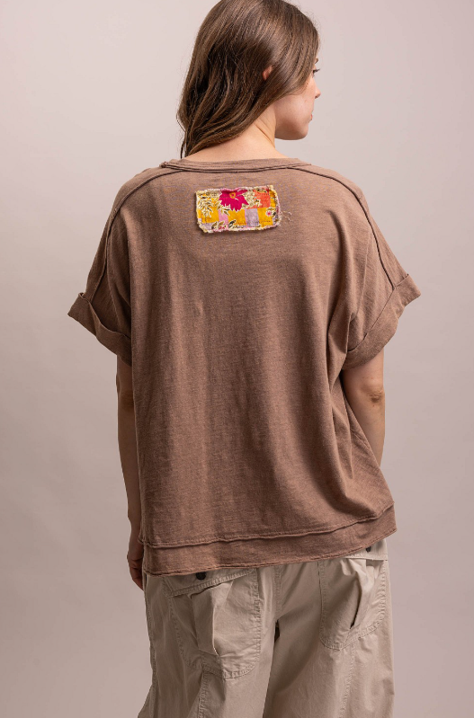 Patched Petals Tee