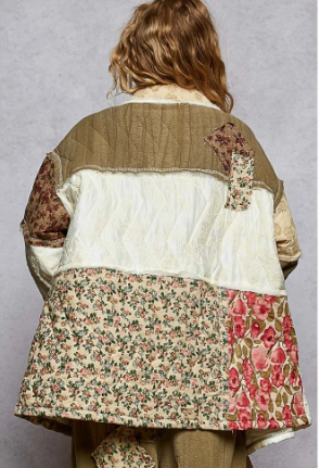 Earthy Patchwork Jacket *Final Sale*
