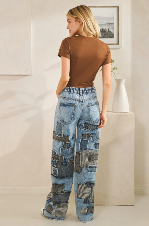 Patched Jeans *Final Sale*