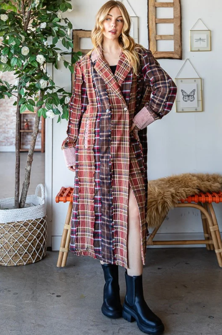 Headliner Plaid Coat