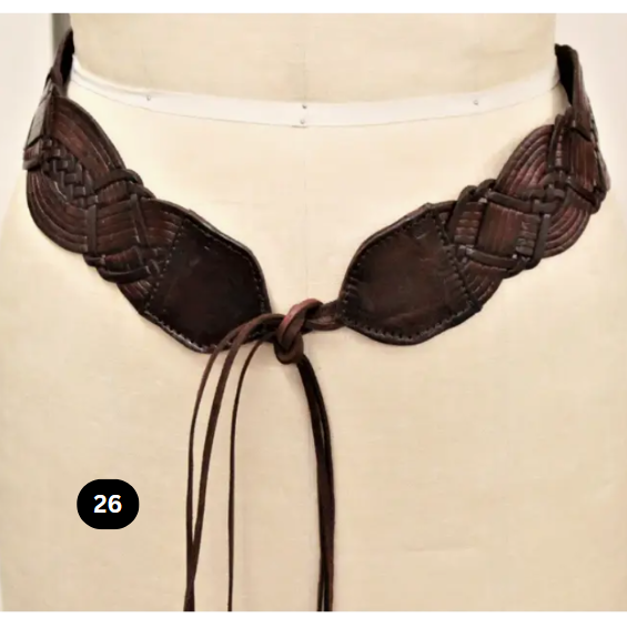 Boho Leather Belts