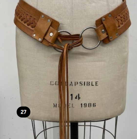 Boho Leather Belts