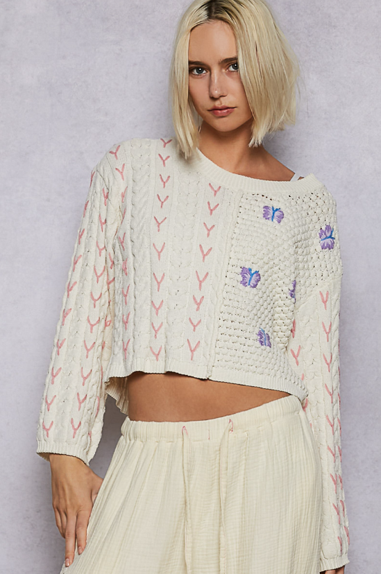 Giving Me Butterflies Sweater