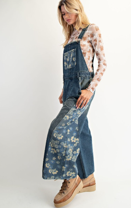 Time Of the Season Denim Overalls