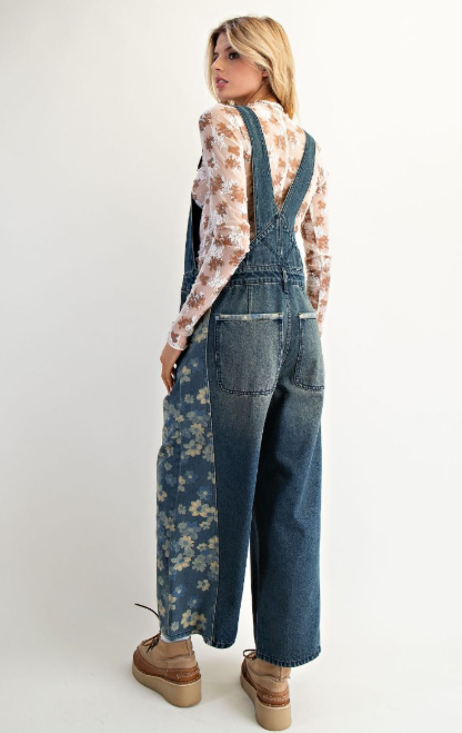 Time Of the Season Denim Overalls