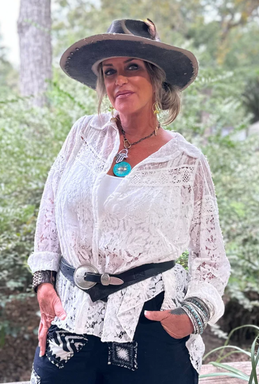 Floral Medley Lace Top