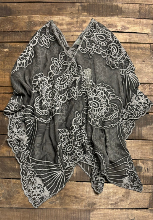 Garden Bliss Poncho