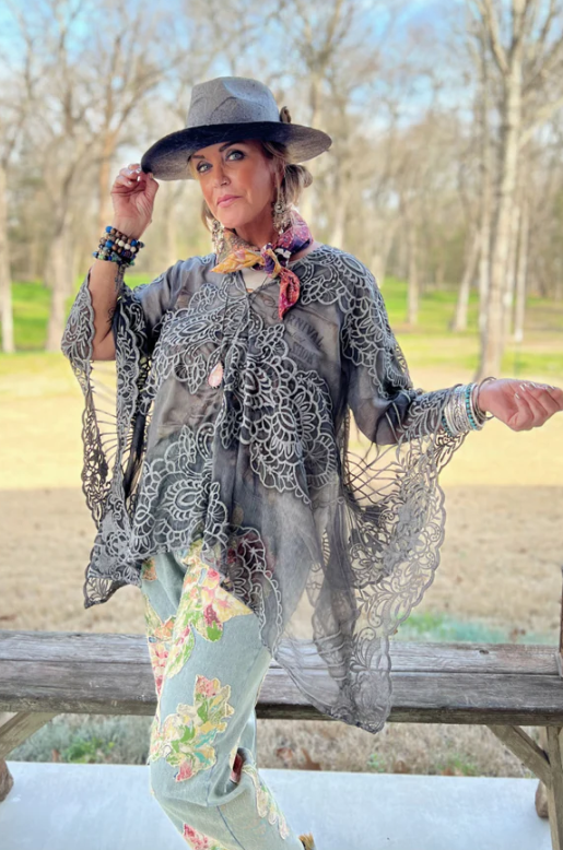 Garden Bliss Poncho