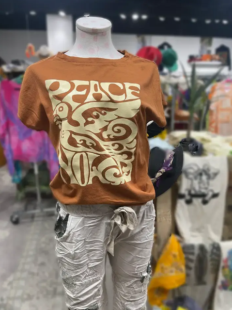 Peace Now Graphic Tee