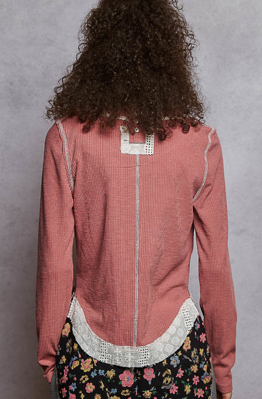 Down the Line Ribbed Top