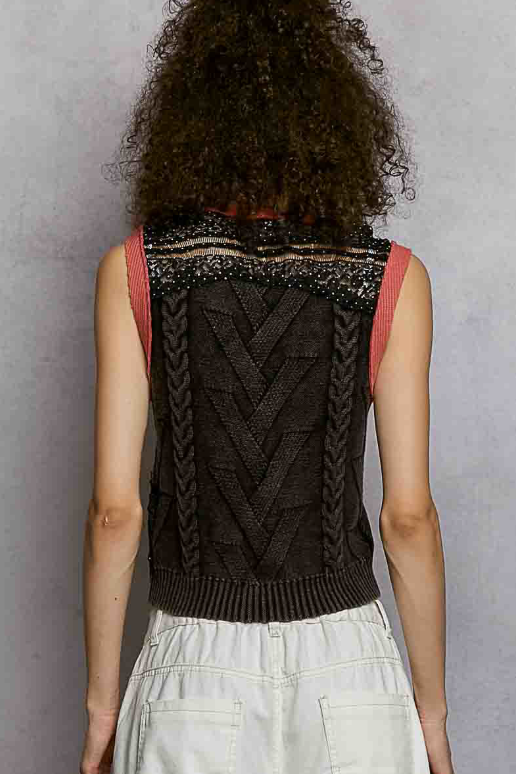 Sweet Impressions Sleeveless Sweater