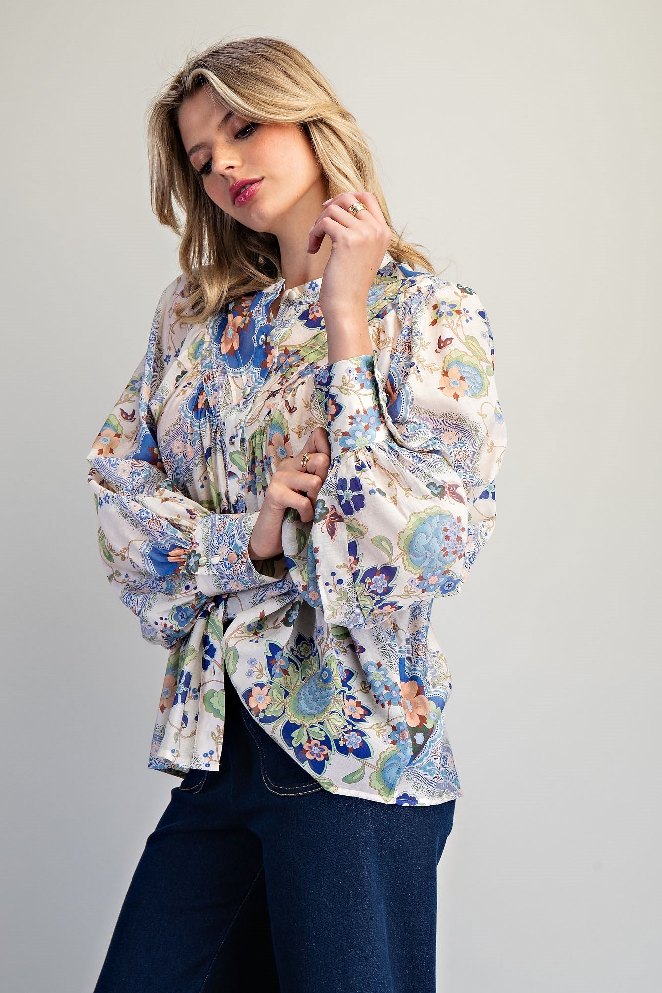 Something in the Way Floral Top