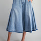 On the Move Denim Culottes
