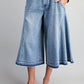 On the Move Denim Culottes
