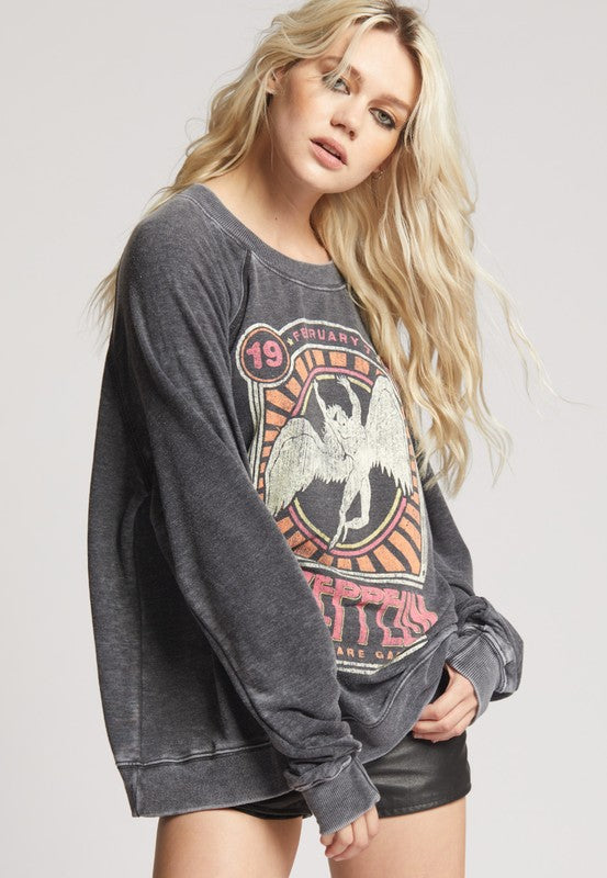 Led Zeppelin Madison Square Garden Graphic Sweatshirt