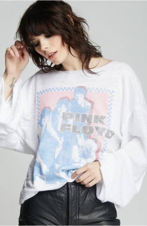 Pink Floyd Long Sleeve Graphic Top