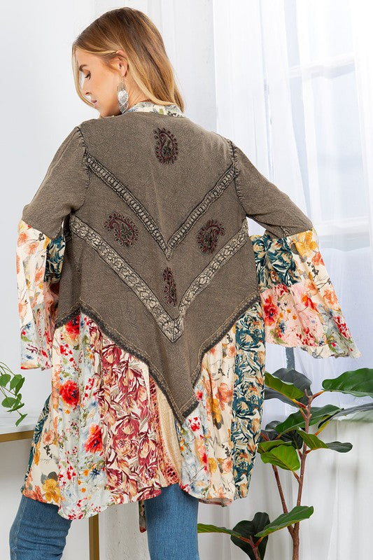 Cajun Moon Kimono Top