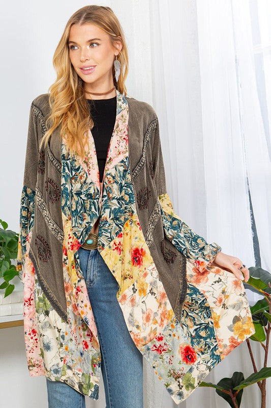 Cajun Moon Kimono Top