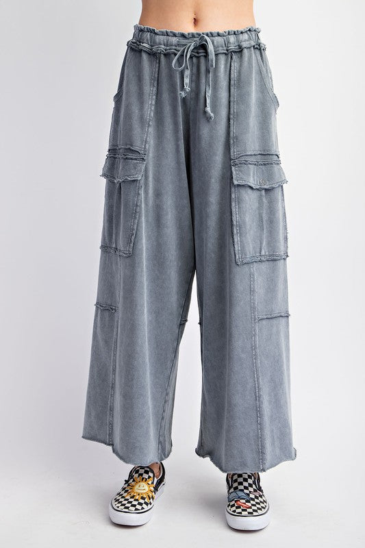 All the Pockets Terry Knit Pants