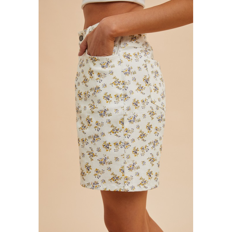 Faded Gardens Floral Bermuda Shorts