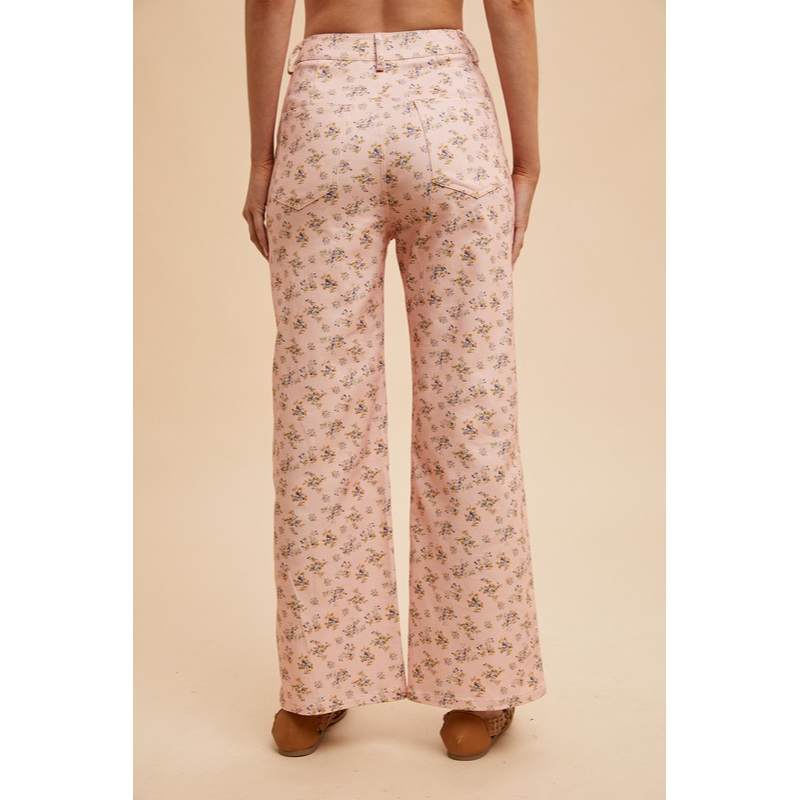 A New Leaf Floral Jeans